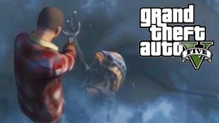 GTA 5 Easter Eggs  Frozen Alien GTA V Easter Egg [upl. by Nordgren383]