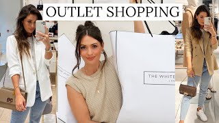 COME OUTLET SHOPPING WITH ME INVISALIGN UPDATE GUNWHARF QUAYS THE WHITE COMPANY HAUL [upl. by Akinak431]