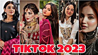 Pakistani girls latest TikTok videos  jannat mirza rabeeca khan sistrology tiktok videos  2023 [upl. by Onibag]