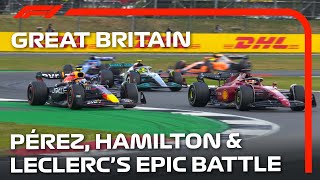 Perez Hamilton And Leclercs Epic Battle  2022 Formula 1 Season [upl. by Romalda]