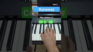 Runaway  Kanye West Piano Tutorial part 3 [upl. by Horace782]