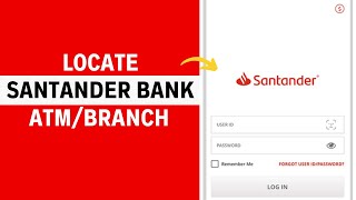 How to Locate Santander Bank Branches and ATMs Near You EASY [upl. by Sivahc]