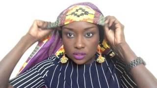 Attacher un foulard nigerien simplifie Headwrap [upl. by Alanah990]