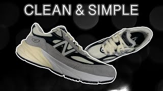 2024 New Balance 990v6 Grey Black Review amp On Feet [upl. by Akcired]