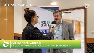 Alessandro Zunino da SBM Offshore  BE no FPSOBR24 [upl. by Hardej]