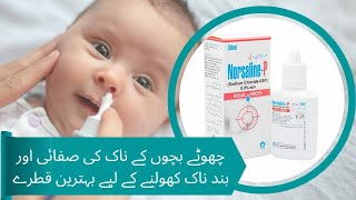 NorsalineP Nasal Drops  Best Nasal Drops For Babies In Urdu  How To Use NorsalineP Nasal Drops [upl. by Ayamat]