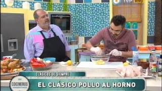 Pollo al horno con papas y batatas Parte 1 [upl. by Nomyaw491]