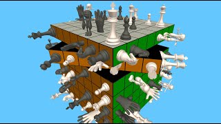 Chess on a Rubiks Cube [upl. by Pontius]