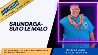 Saunoa Hon Laauli Leuatea Schmidt  tauaao le meaalofa mai ile Malo mo le faamoemoe MBOPA 3824 [upl. by Rafaelof777]