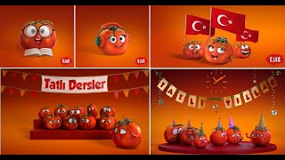 Tatlı Domatesler  Sweet Tomatoes  Domates Reklamı  Tat Ailesi  Dom Domates Minik Reklamları 30dk [upl. by Charles991]