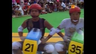 Japanese Game Show Takeshis Castle S04E10  Funny Moments  Funny Videos [upl. by Novets]