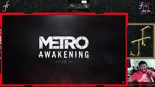 METRO AWAKENING VR GAMEPLAY TRAILER REACTION  SONY STATE OF PLAY JANUARY 2024 [upl. by Euqnom]