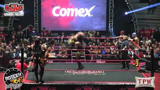 7a LUCHA DARK CUERVO DARK OZZ DARK ESCORIA VS REY HORUS DESTINY XTREME TIGER [upl. by Ardiedak242]