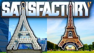 Weve built the EIFFEL TOWER in Satisfactory  April Fools  Satisfactory Multiplayer Ep2 [upl. by Dore]