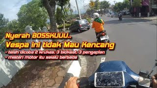 Vespa Banyumas Tune Up  Aji VAS [upl. by Dett20]