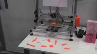 Velleman 3D printer K8200 test print [upl. by Alexei961]