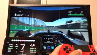 Codemasters F1 2021 Telemetry Dashboard iOS App  Sim Racing Dashboard for F12021 iOS App [upl. by Ihel511]