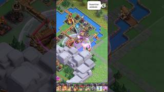 1 Shot Goblin Mines  Clan Capital  in Clash of Clans [upl. by Aihcrop]