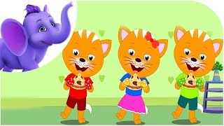 Three Little Kittens  Nursery Rhyme with Karaoke [upl. by Pappano]