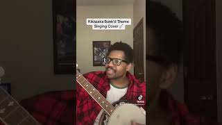 Kikiwaka Bunk’d Theme Song Banjo Cover Singing 🪕 [upl. by Eissolf]