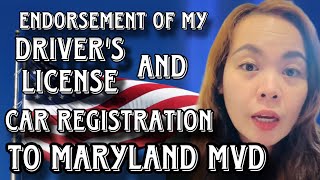 My personal experience in driver’s license and car registration endorsement to Maryland MVD [upl. by Asirrak]