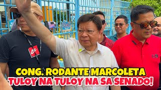 CONG RODANTE MARCOLETA TULOY NA TULOY NA SA SENADO [upl. by Weaks]