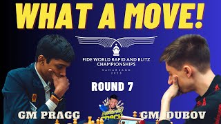 ANGAS NI DUBOVTapos may Issue na naman Pragg vs Dubov Fide Blitz World Chess Championship 2023 [upl. by Anived]