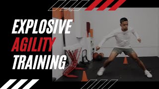 EXPLOSIVE BASKETBALL AGILITY TRAINING  Multidirectional Speed amp Jump Workout For Athletes [upl. by Aissyla778]