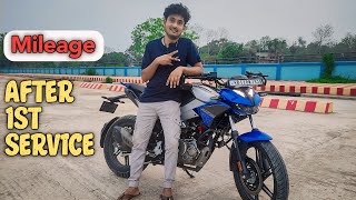 Hero Xtreme Mileage After 1st Service 🤔 Hero Xtreme Mileage Test ✅ [upl. by Niwrad]