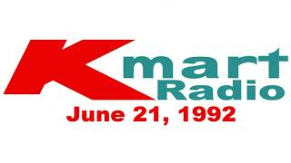 KMART Radio  June 21 1992 [upl. by Aiker]