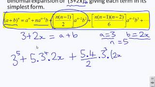 Revision of A level binomial expansions  questions and answers 3 [upl. by Swift]