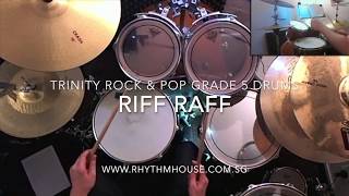 ACDC  Riff Raff  Trinity Rock amp Pop Grade 5 Drums [upl. by Ahseniuq]