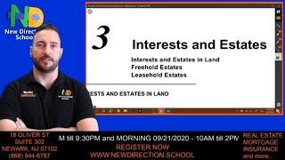 Interests and Estates interestandestates realestatelicensing [upl. by Neiht988]