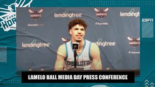 LaMelo Ball Full Media Day Interview [upl. by Albright]