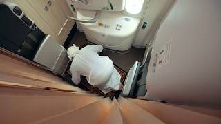 Onboard Prayer Facilities  Etihad Airways [upl. by Bulley708]