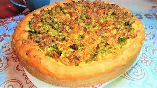 ПИРОГ С КУРИЦЕЙ БРОККОЛИ и сыром Безумно вкусный пирог [upl. by Nesyaj]