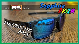 Oakley Holbrook Mix  Sapphire Prizm Polarized [upl. by Rutan]