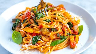 Easy Veggie Spaghetti Recipe [upl. by Notnert]