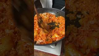 EASIEST Kimchi Fried Rice [upl. by Aisset]