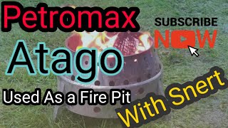 Petromaz Atago being used as a fire pit [upl. by Lenore]