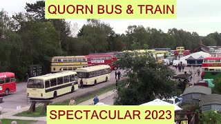 Quorn amp Woodhouse Bus amp Train Spectacular 2023 [upl. by Dibri]