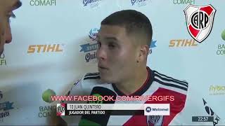 JuanFer Quintero le cierra la boca a Riquelme [upl. by Lanahtan16]