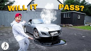 MOT Time COPART Crashed Mazda MX5 Rebuild Part 6 [upl. by Dall]