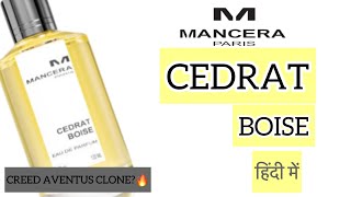 Mancera Cedrat Boise review  Niche perfume 🔥  Fragistan [upl. by Kim]