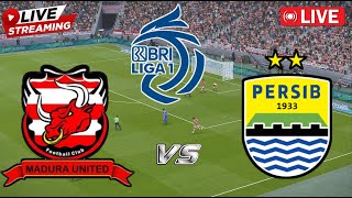 🔴LIVE  PERSIB VS MADURA UNITED  BIG MATCH BRI LIGA 1  PERNTANDINGAN MALAM INI eFOOTBALL PES 21 [upl. by Eesak]