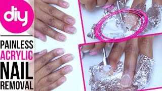 How to Remove Acrylic Nails without Damaging Your Real Nails [upl. by Donn69]