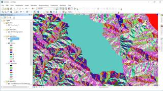 Basin Delineation part3 Watershed Delineation using pour point method [upl. by Freddie738]