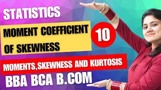 Moment Coefficient of SkewnessStatisticsBBABCABCOMDream Maths [upl. by Dzoba]