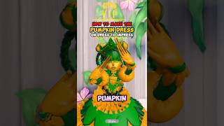 PUMPKIN DRESS TUTORIAL on DRESS TO IMPRESS 🎃 dresstoimpress roblox dti [upl. by Horatia]