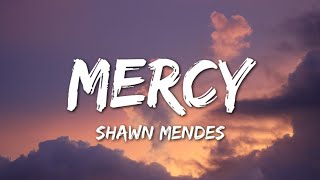 Shawn Mendes  Mercy Lyrics [upl. by Annairoc806]